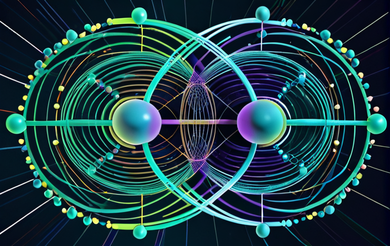 Quantum Superposition**

"A stylized representation of an electron in a state of superposition, depicted as multiple overlapping, translucent orbs, against a backdrop of a complex, abstract algorithm. Colors should be muted blues, greens, and purples.  Safe for work, appropriate content, fully clothed, professional, perfect anatomy, natural proportions, high quality rendering, digital art."

**
