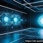 Home 20 양자컴퓨터 기술의 발전 - **Prompt: The Essence of Quantum Computation: Superposition and Entanglement**
"A visually strik...